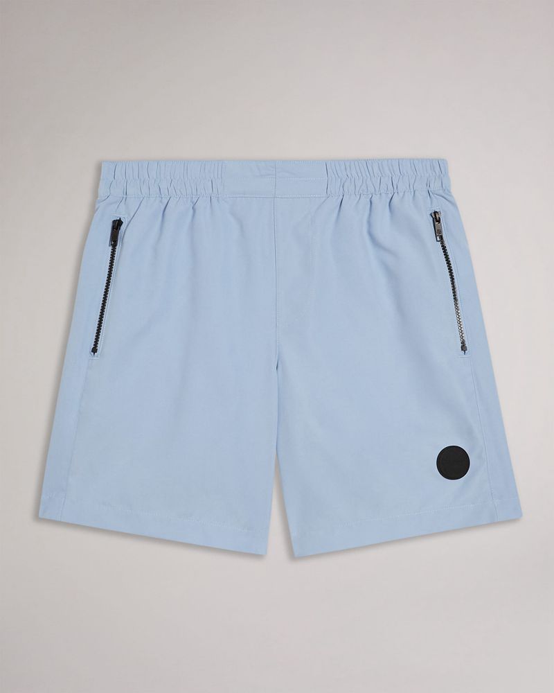 Ted Baker Dalnair Plain Badkläder Herr Blå | UYR-820345