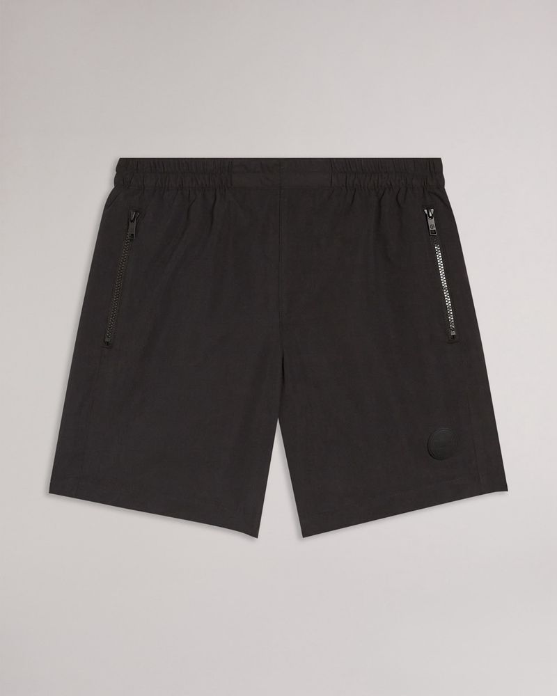 Ted Baker Dalnair Plain Badkläder Herr Svarta | LQC-429386