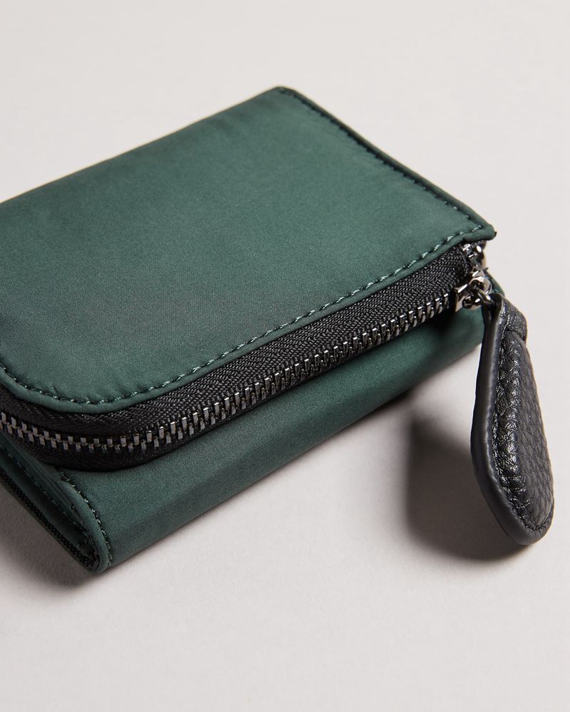 Ted Baker Dans Nylon Clip On Plånbok Herr Gröna | BGH-392504
