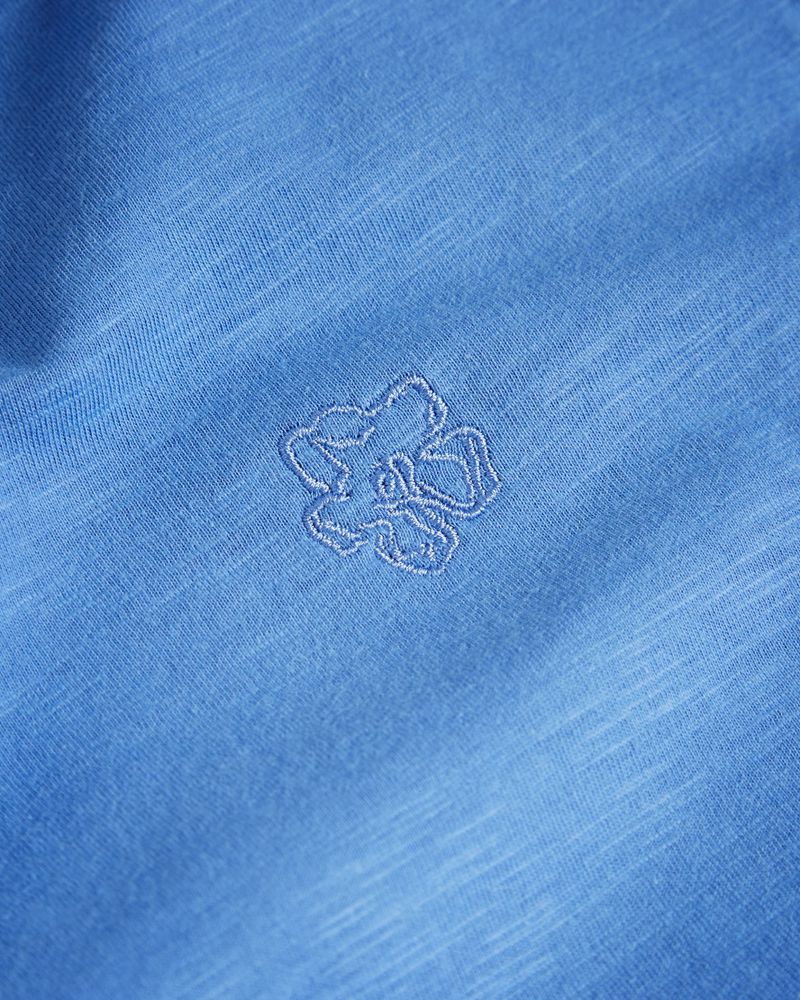 Ted Baker Delvin Sleeve Polo Blast Herr Blå | MDO-745390