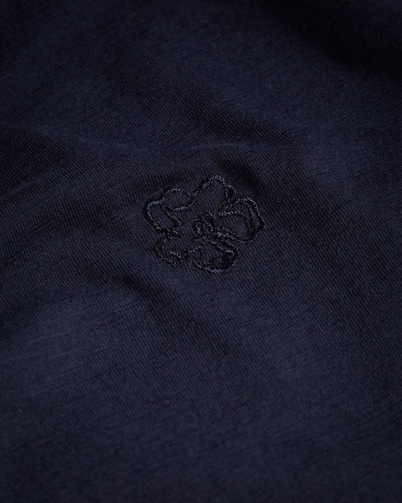 Ted Baker Delvin Sleeve Polo Blast Herr Marinblå | TEV-478032