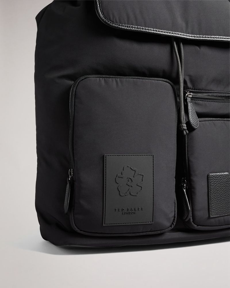 Ted Baker Disrict Modular Ryggsäck Herr Svarta | GSW-820397