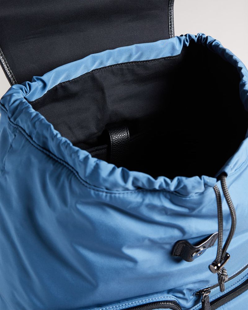 Ted Baker Disrict Modular Ryggsäck Herr Blå | UNA-372068