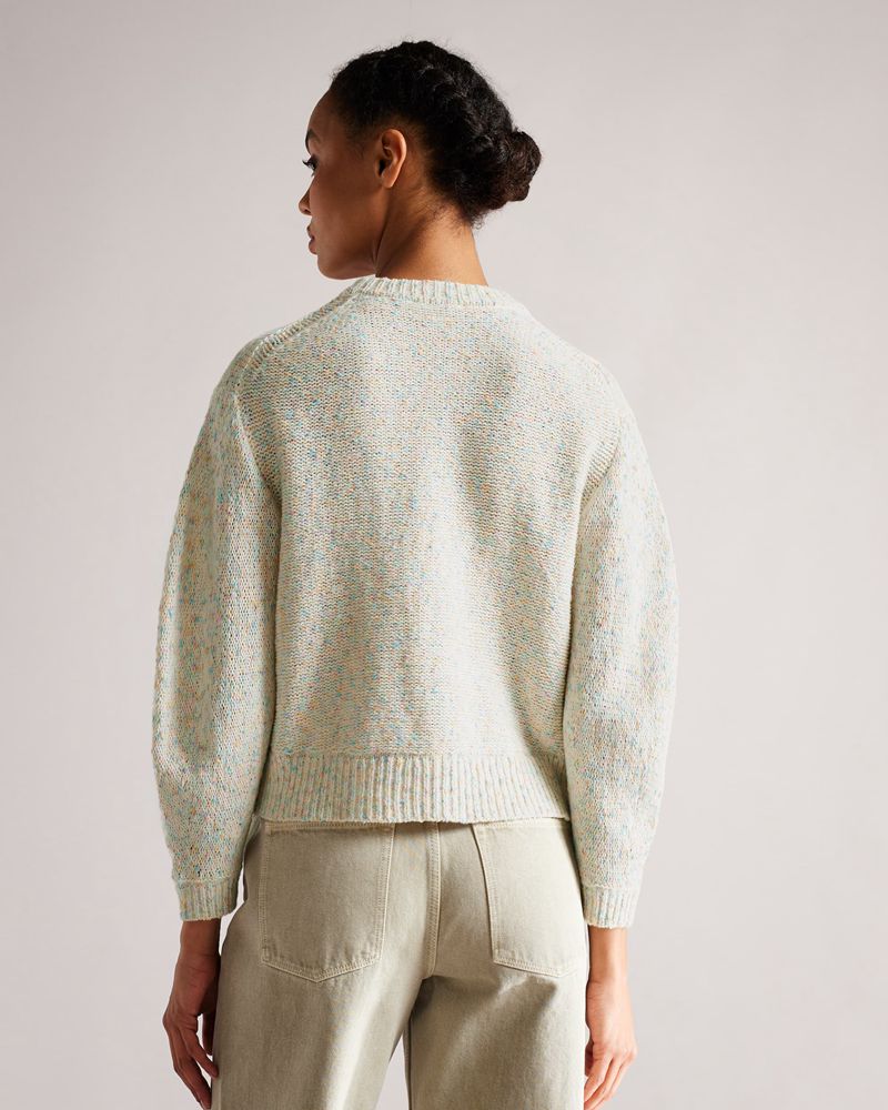 Ted Baker Dorras Stickat Dam Vita | KIC-931784
