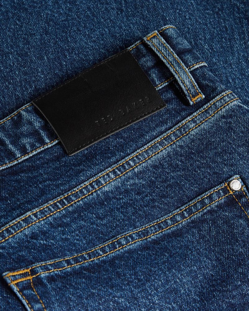 Ted Baker Dutson Denim s Shorts Herr Blå | FSL-234980