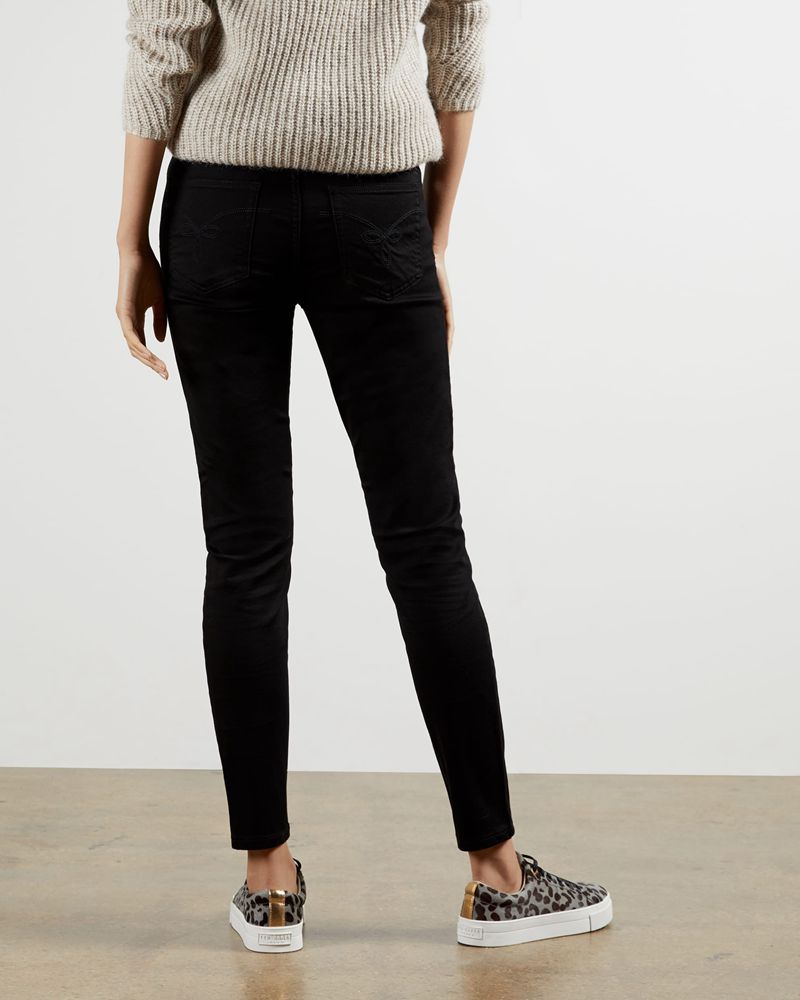 Ted Baker Duvv Black Skinny Byxor Dam Svarta | XSO-841325