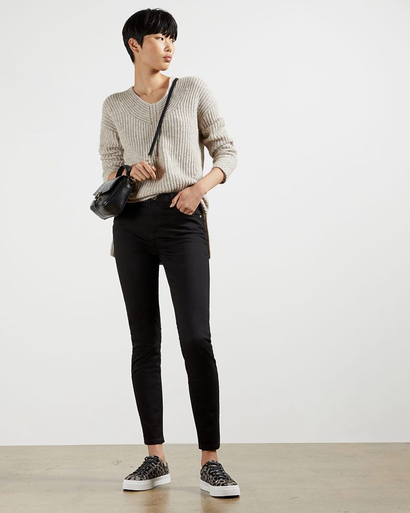 Ted Baker Duvv Black Skinny Byxor Dam Svarta | XSO-841325