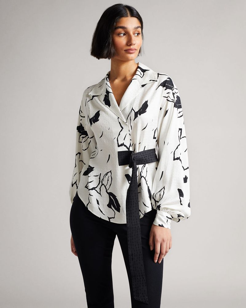 Ted Baker Eddith Integral Wrap Detail With Blast Dam Vita | KCJ-870962