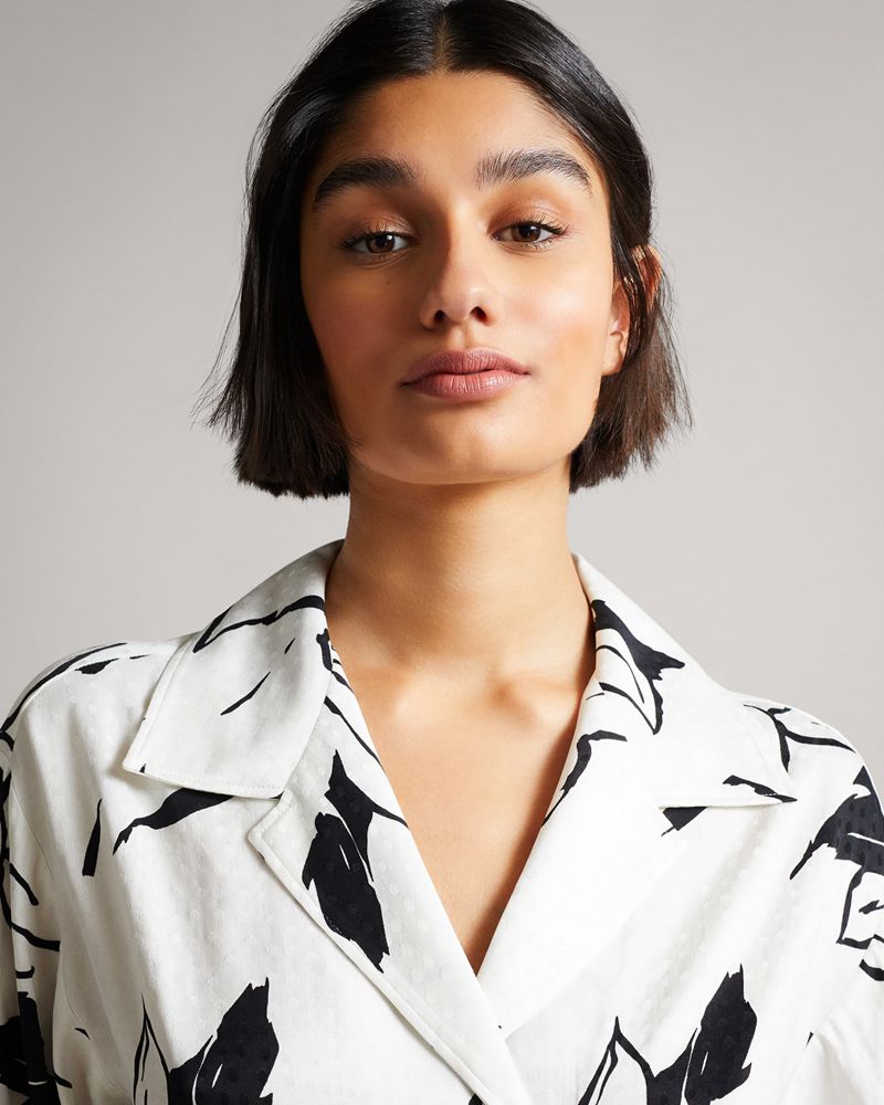 Ted Baker Eddith Integral Wrap Detail With Blast Dam Vita | KCJ-870962