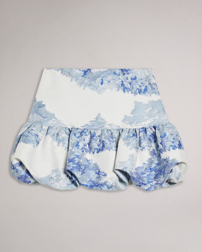 Ted Baker Efra Puffball Mini Kjolar Dam Blå | MRK-481097