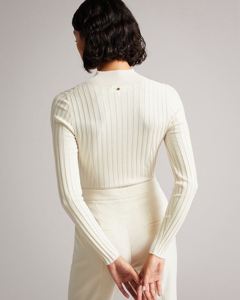 Ted Baker Eliane Knitted Bodysuit With Collar Detail Blast Dam Vita | FYK-195247