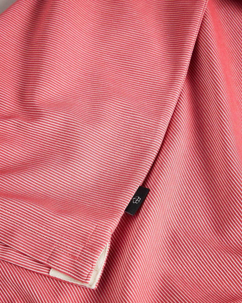 Ted Baker Ellerby Sleeve Striped Polo Blast Herr Rosa | SPO-624059