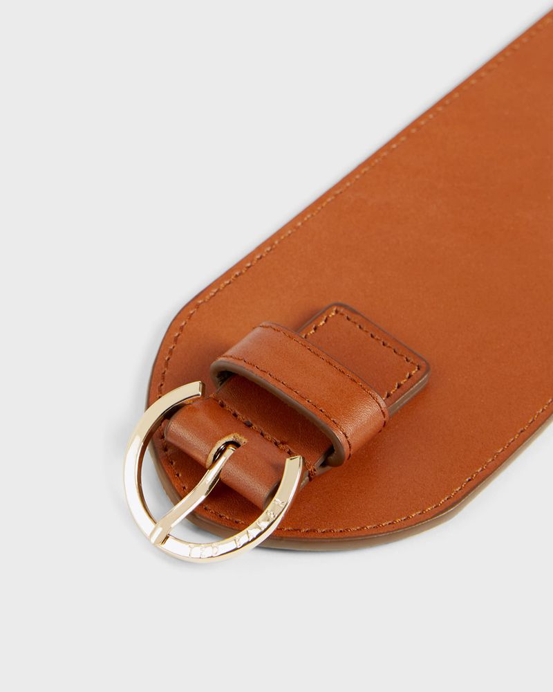 Ted Baker Elzbeth Breda Midja Shaped Bälte Dam Bruna | SFO-490162