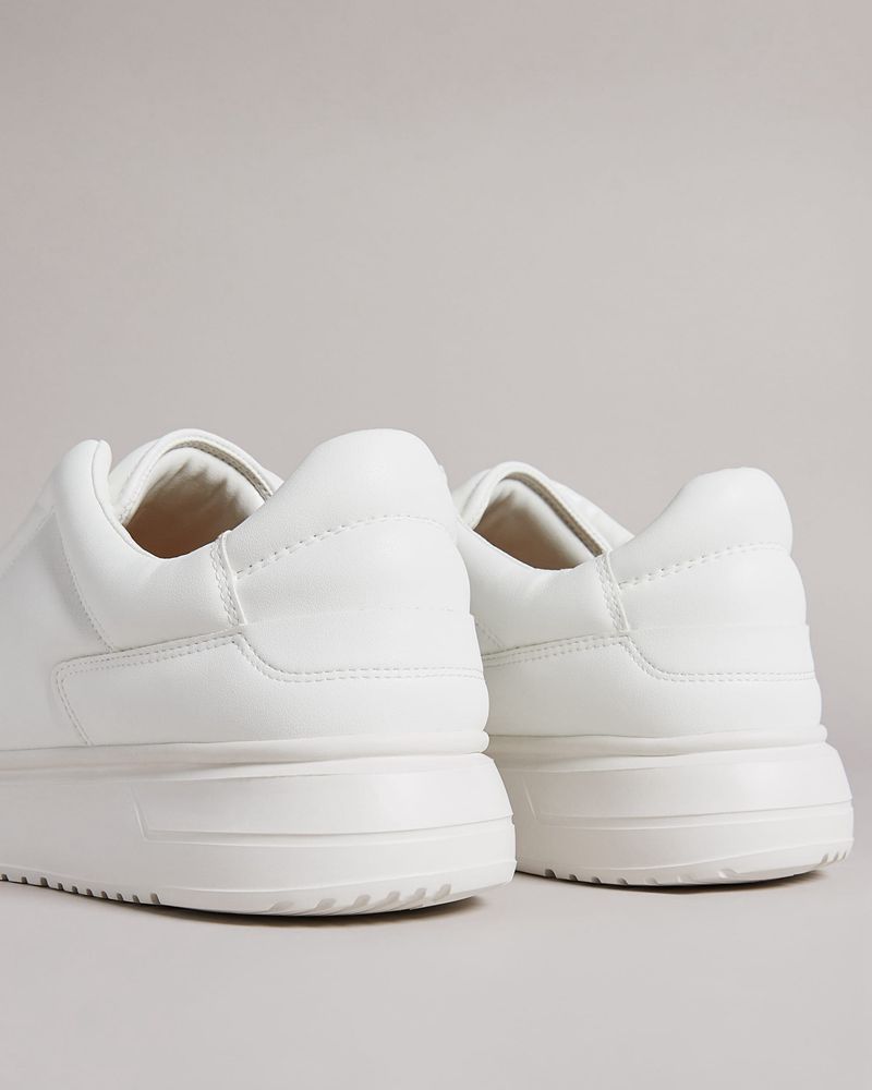Ted Baker Ezraa Elasticated Cupsoles Sneakers Herr Vita | MDG-314286