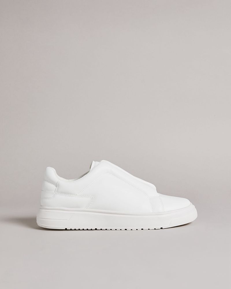 Ted Baker Ezraa Elasticated Cupsoles Sneakers Herr Vita | MDG-314286