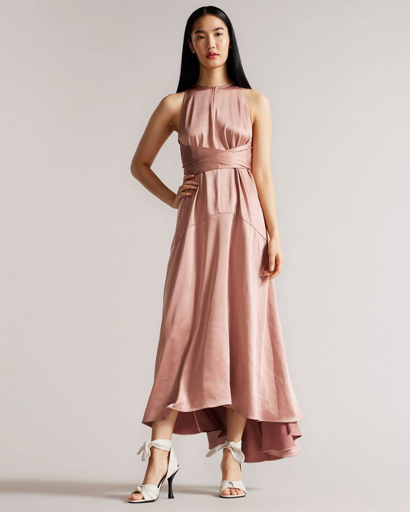 Ted Baker Ezrayah High Bows Höga Klackar Dam Vita | RYA-502347