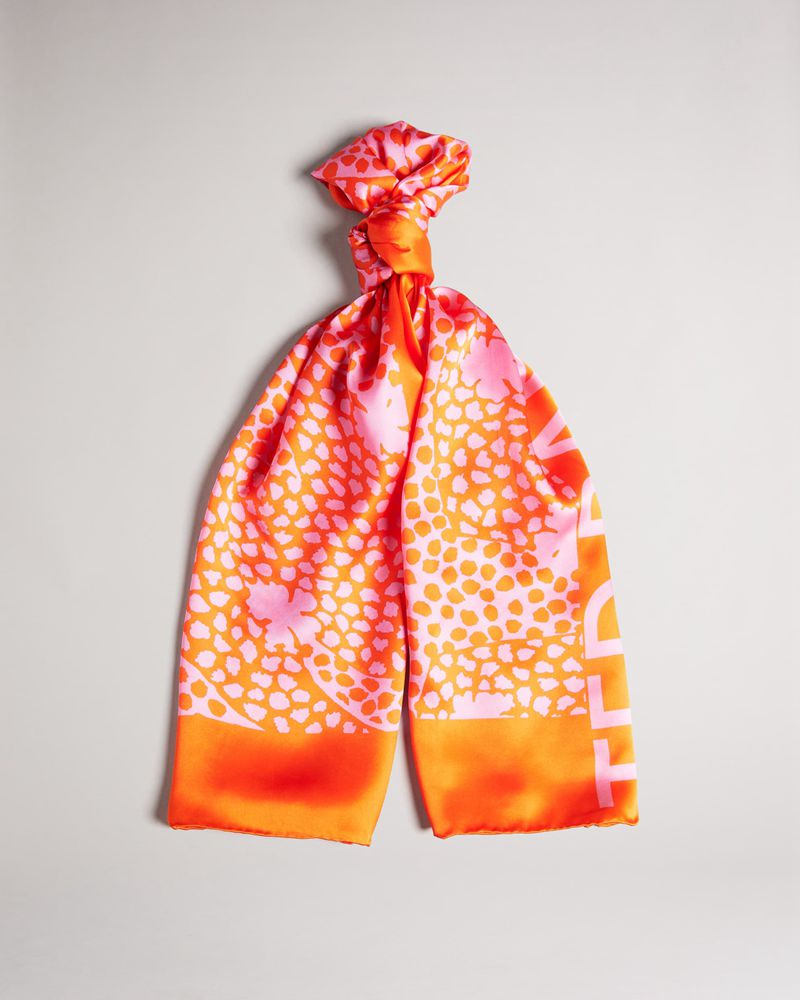 Ted Baker Faee Bolt On Silk Halsduk Dam Rosa | SXT-480195