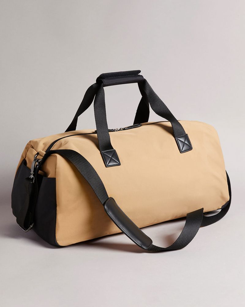 Ted Baker Fedwick Colour Block Weekendväska Herr Bruna | NPS-729568