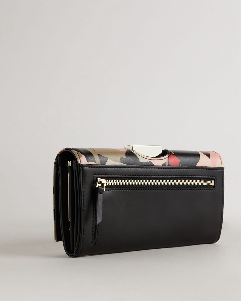 Ted Baker Felura Retro Flood Large Bobble Plånbok Dam Svarta | RZI-748950