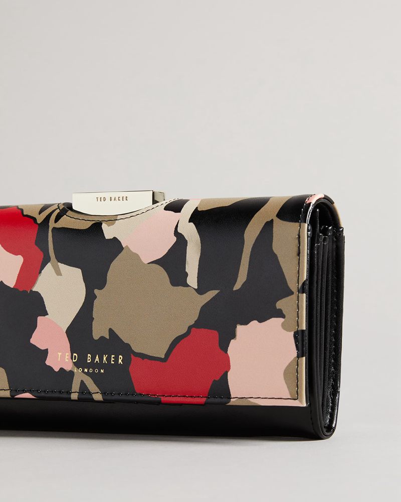 Ted Baker Felura Retro Flood Large Bobble Plånbok Dam Svarta | RZI-748950