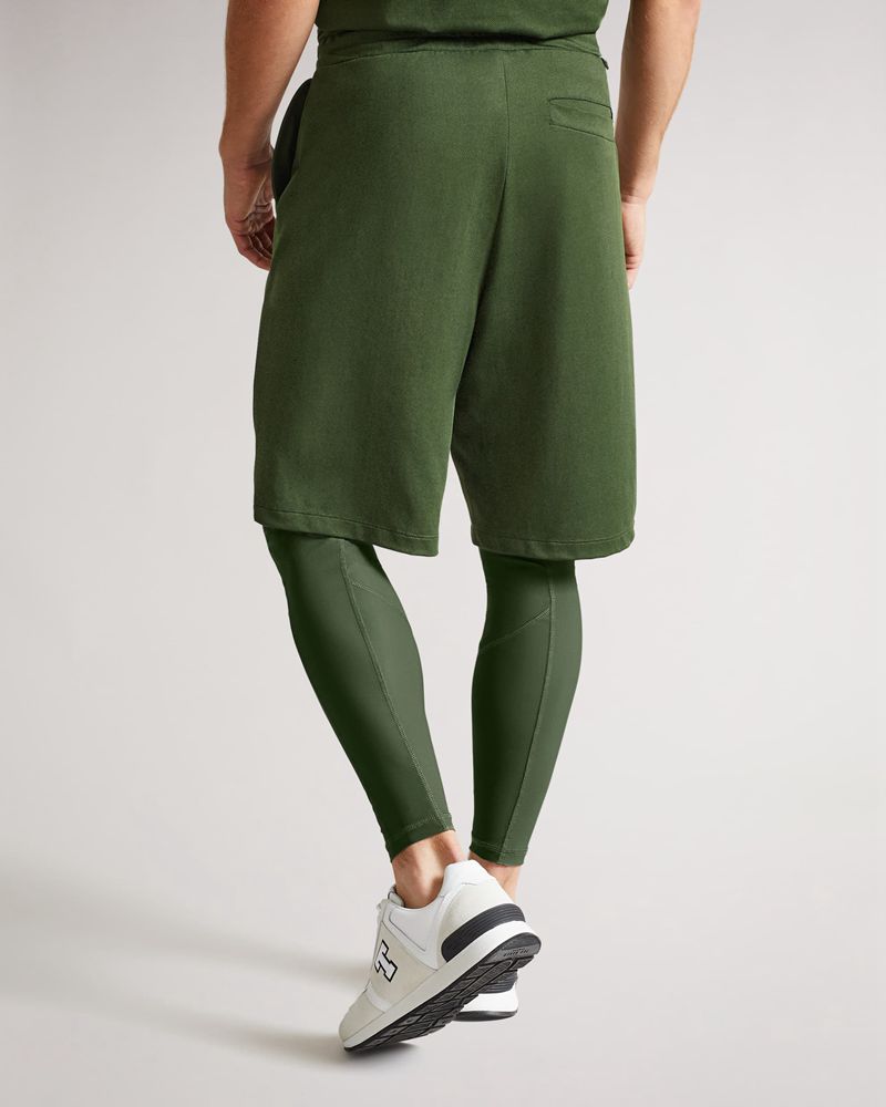 Ted Baker Fhilips Active Quick Dry s Byxor Herr Khaki | BJU-679208
