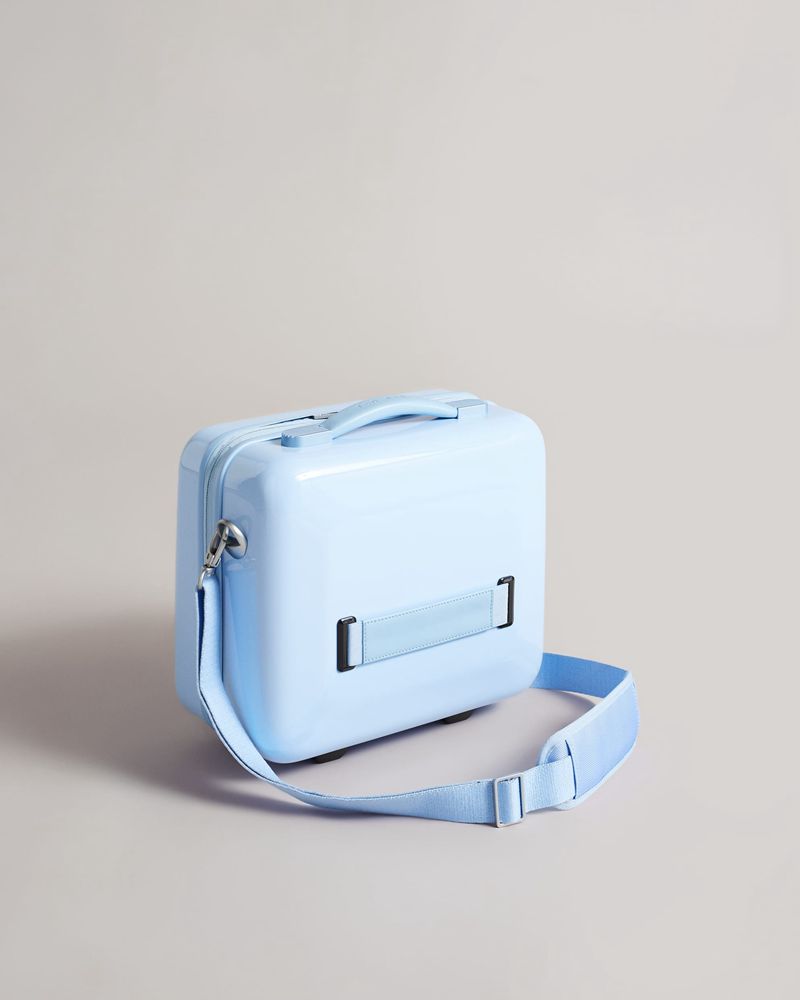 Ted Baker Flyyy Tbw0104 Blue Landscape Vanity Case Resväskor Dam Blå | FIR-298357