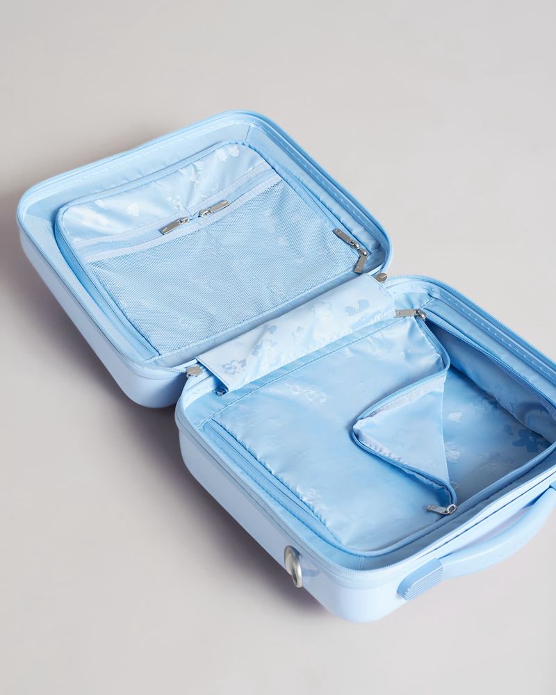 Ted Baker Flyyy Tbw0104 Blue Landscape Vanity Case Resväskor Dam Blå | FIR-298357