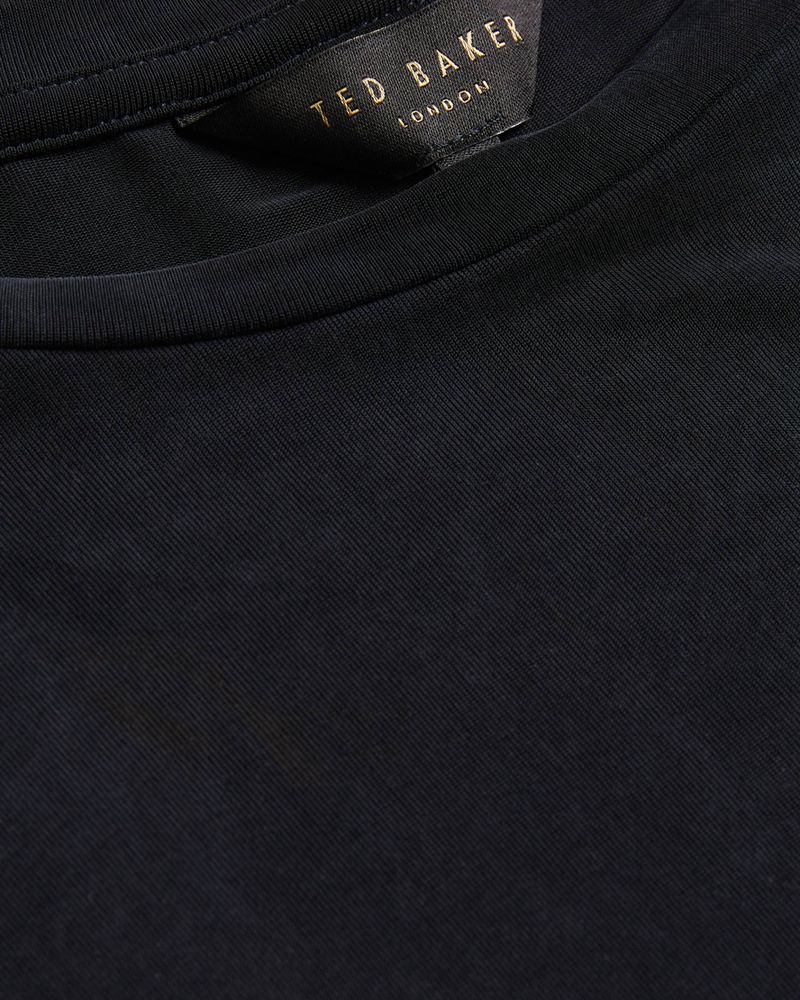 Ted Baker Freyyia Cupro Tee Blast Dam Svarta | ZEY-192035