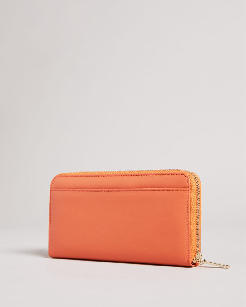 Ted Baker Garcey Large Zip Around Plånbok Dam Orange | LUT-567418