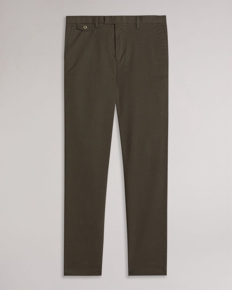 Ted Baker Genay Slim Chinos Kostymer Herr Khaki | SDA-186542