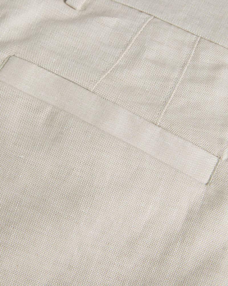 Ted Baker Golan Linen s Shorts Herr Vita | YTZ-830964