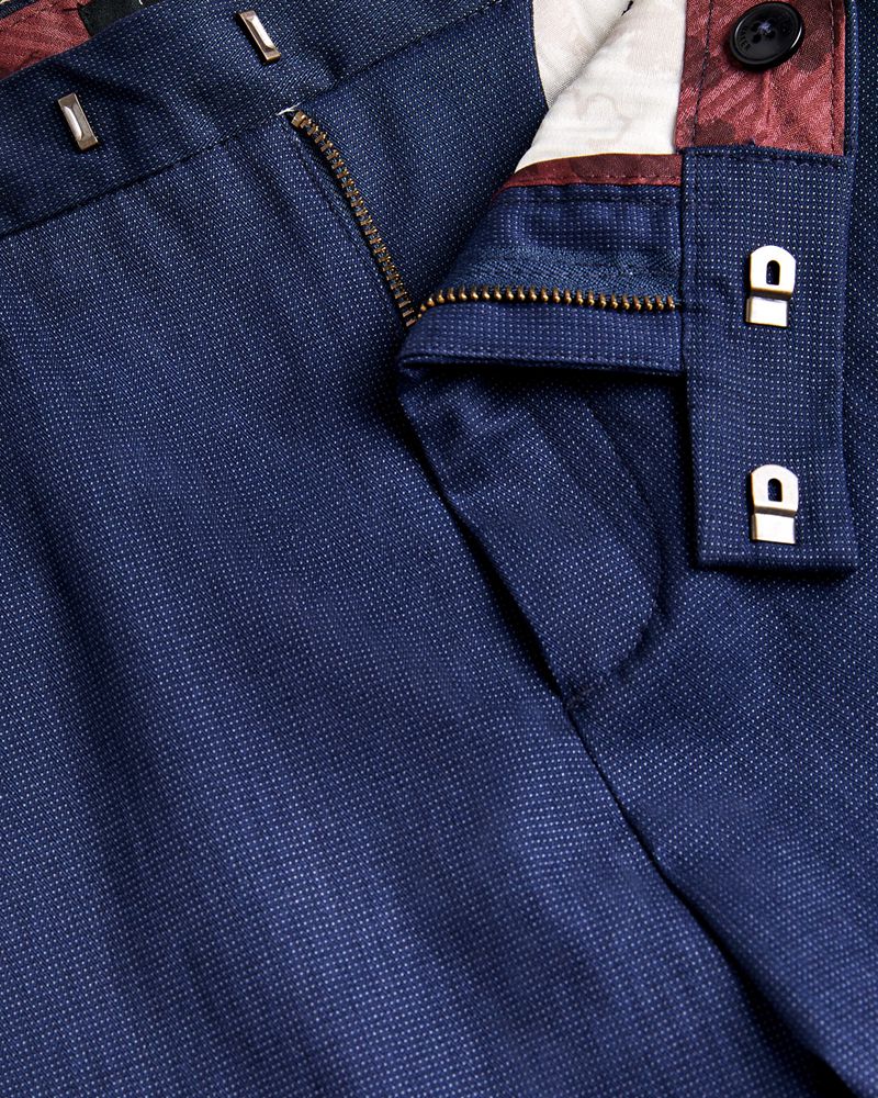 Ted Baker Gretton Byxor Herr Marinblå | KZY-809645