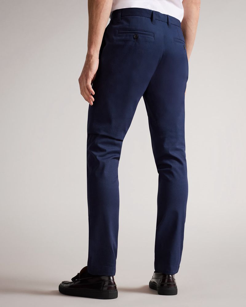 Ted Baker Gretton Byxor Herr Marinblå | KZY-809645
