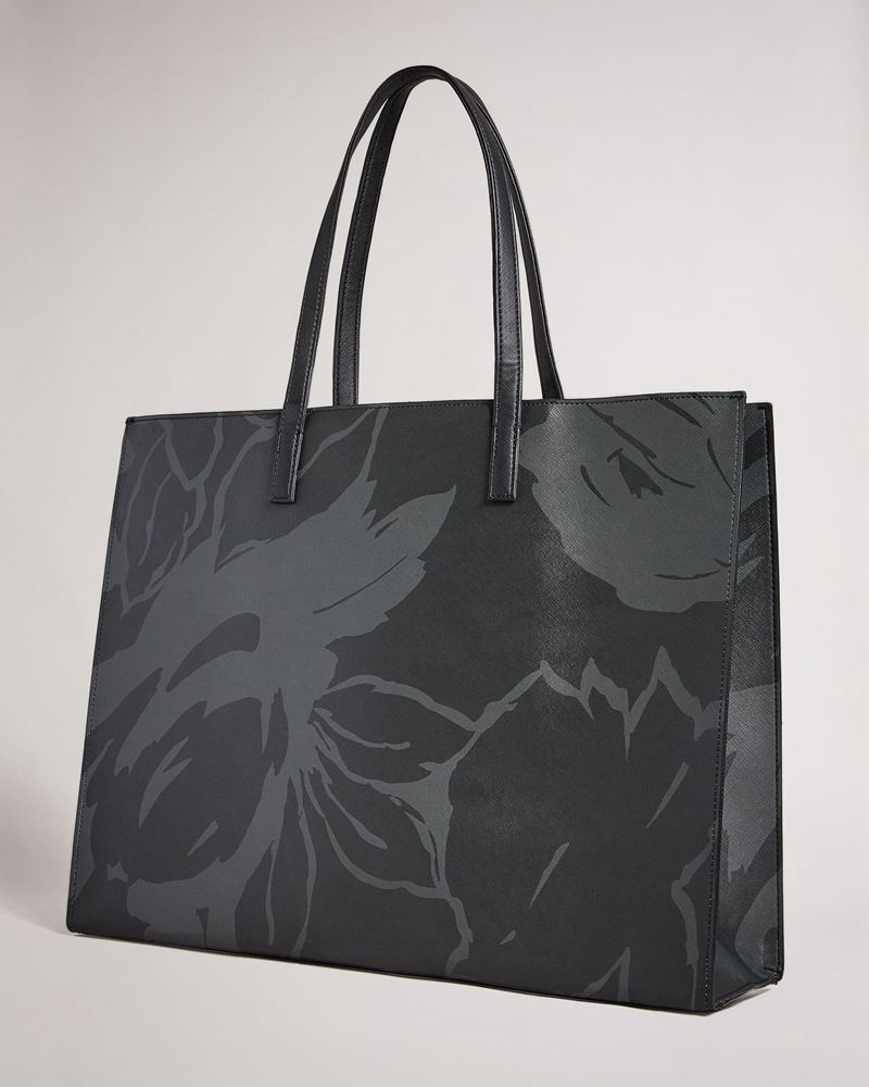 Ted Baker Hancon Bolt On Saffiano Breda Icon Väska Dam Svarta | ONI-438267