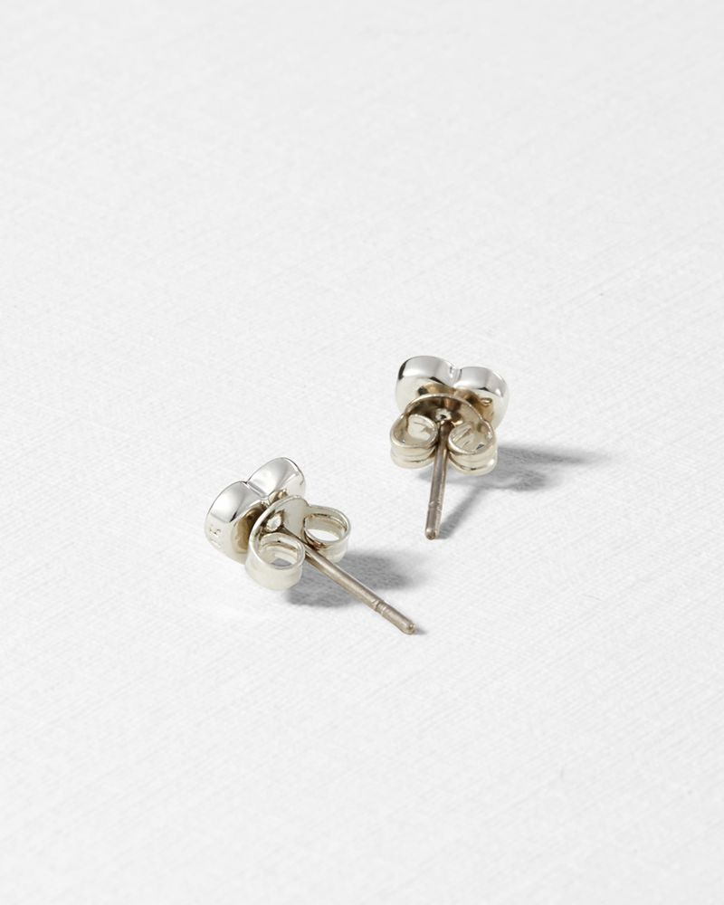 Ted Baker Harly Heart Stud Earrings Smycken Dam Silver | OIV-465829