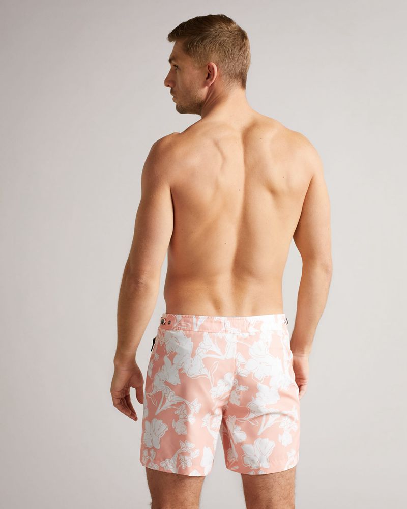 Ted Baker Haynee Large Floral Strandkläder Herr Rosa | TGH-639140