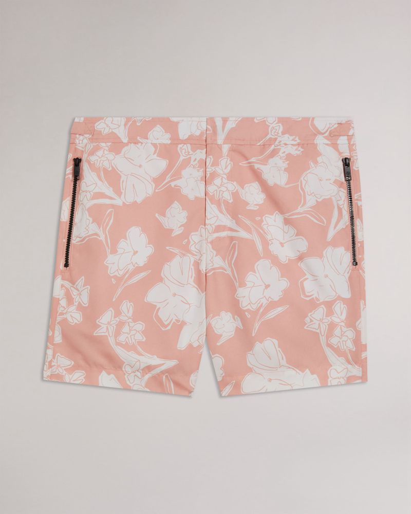 Ted Baker Haynee Large Floral Strandkläder Herr Rosa | TGH-639140