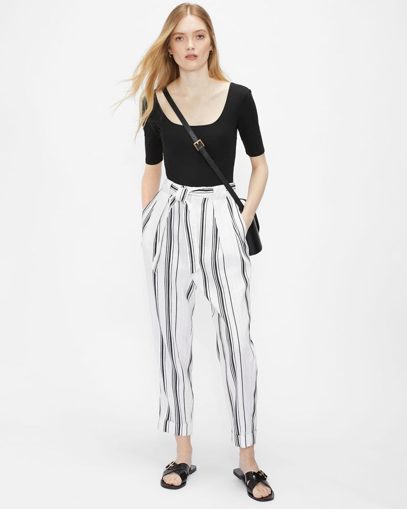 Ted Baker Hayyzel Square Neck Body Blast Dam Svarta | IRH-297451