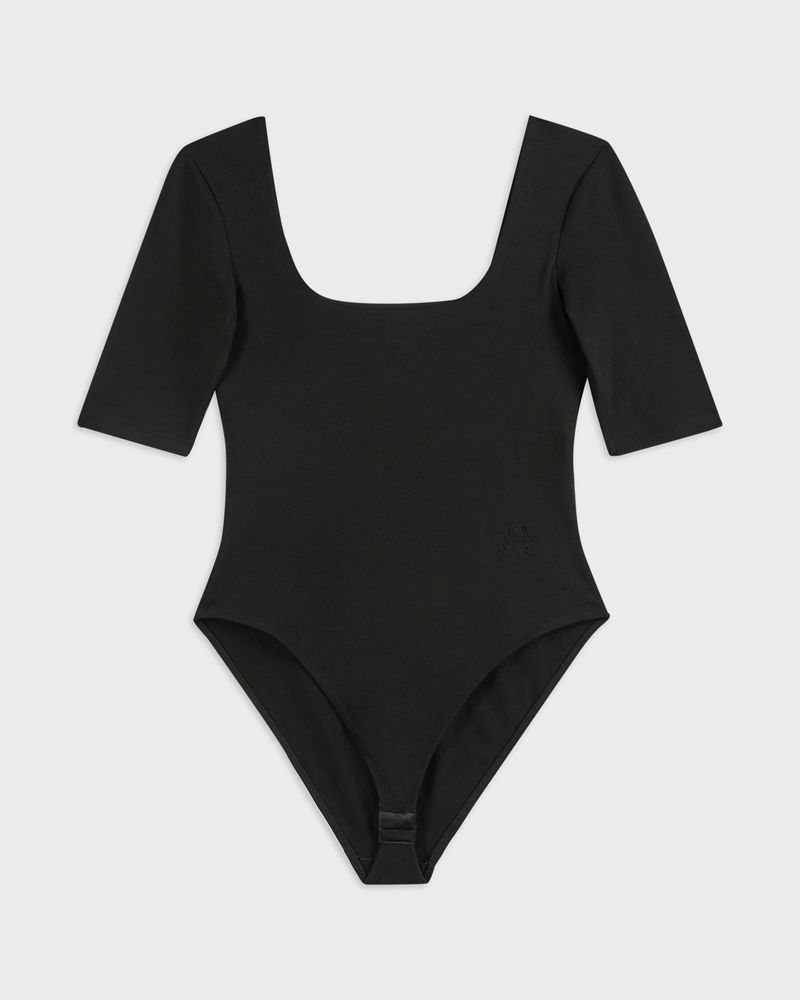 Ted Baker Hayyzel Square Neck Body Blast Dam Svarta | IRH-297451