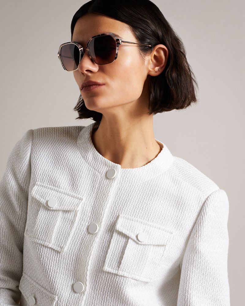 Ted Baker Heidee Tws167 Geo Square Badkläder Dam Bruna | XWR-547369