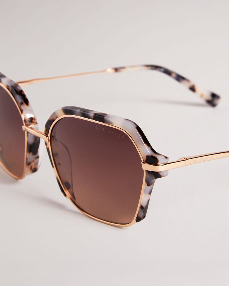 Ted Baker Heidee Tws167 Geo Square Badkläder Dam Bruna | XWR-547369