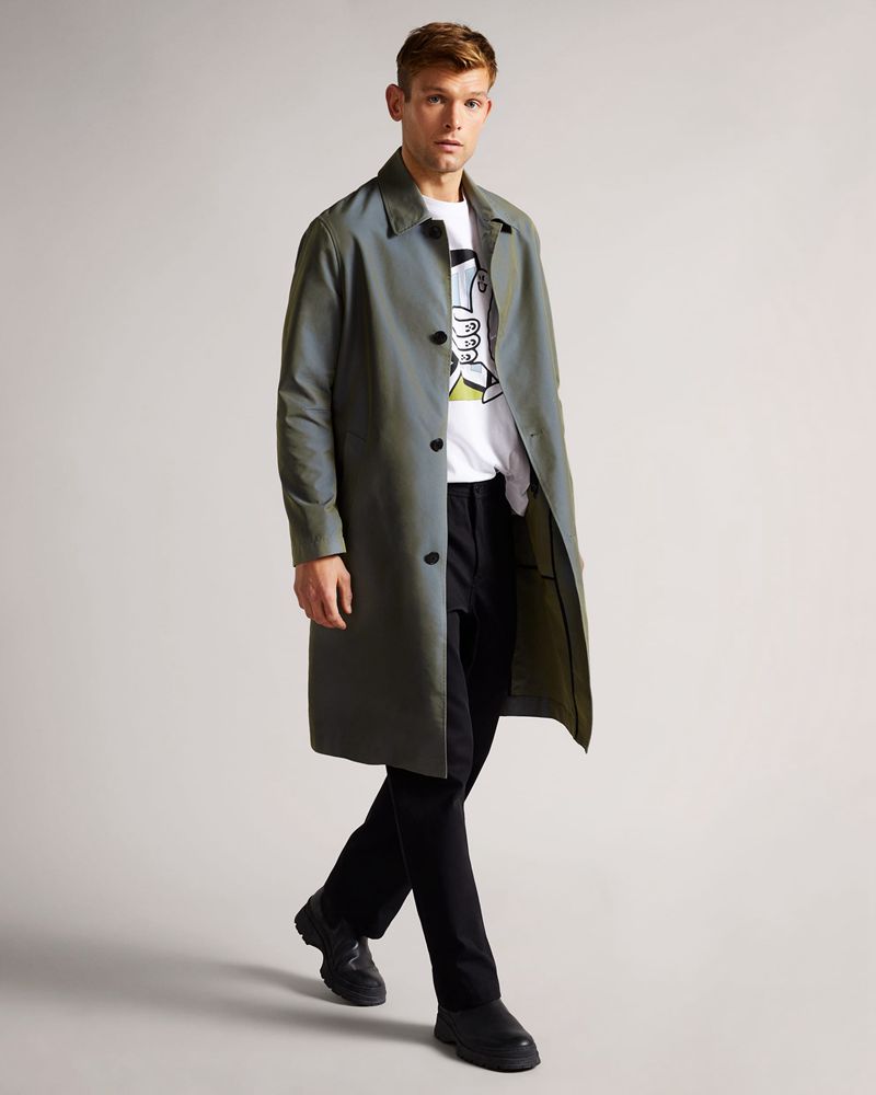 Ted Baker Hever Two Tone Mac Jacka Herr Blå | XPM-329605