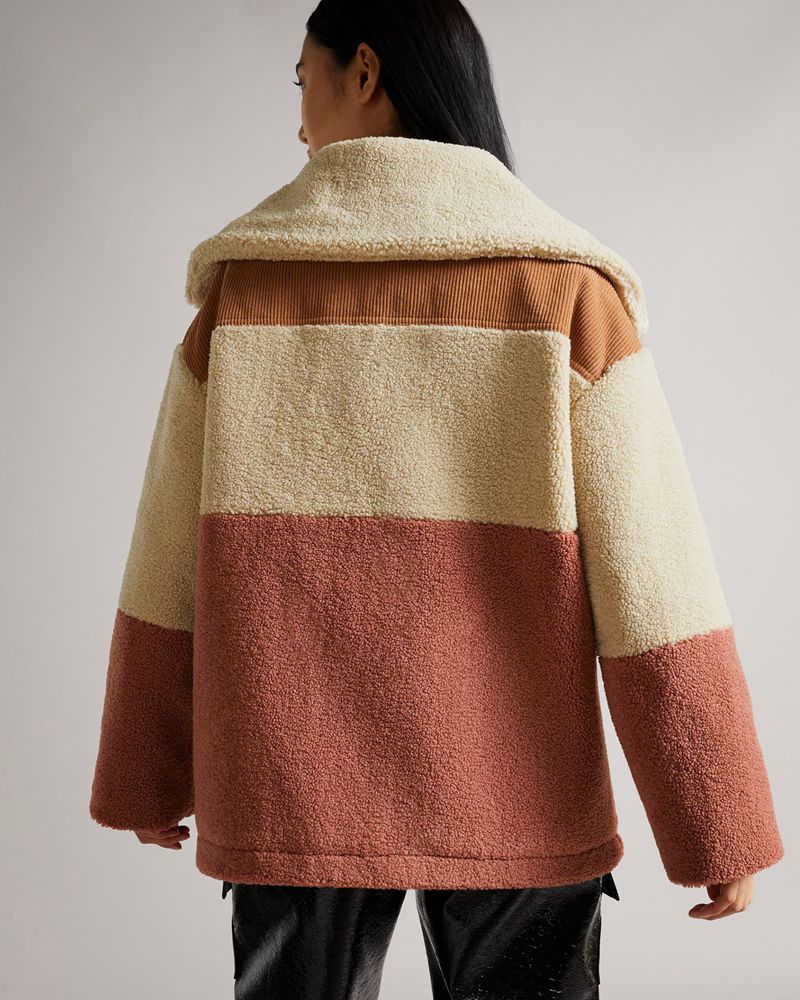 Ted Baker Iiriis Colour Block Borj Rockar Dam Gray | YUB-021374