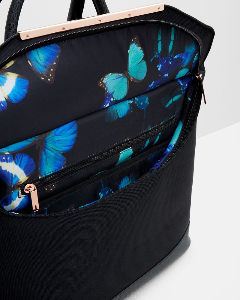 Ted Baker Immeny Tbw5008 Softside Resväskor Dam Svarta | WLM-460739