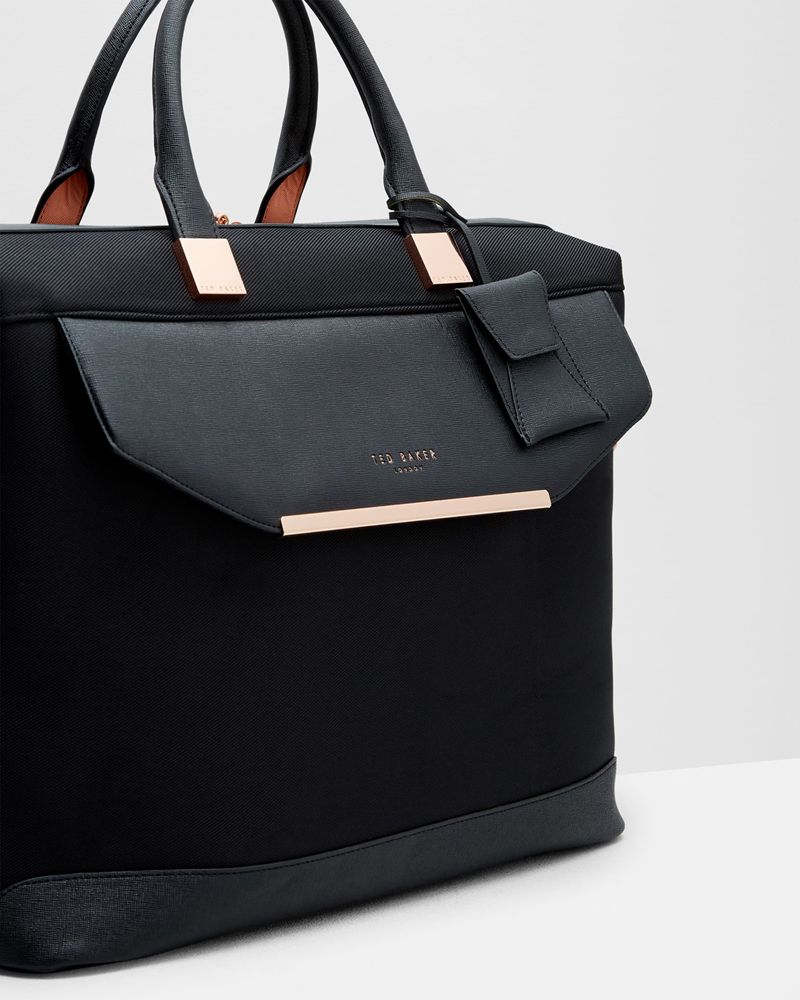 Ted Baker Immeny Tbw5008 Softside Resväskor Dam Svarta | WLM-460739