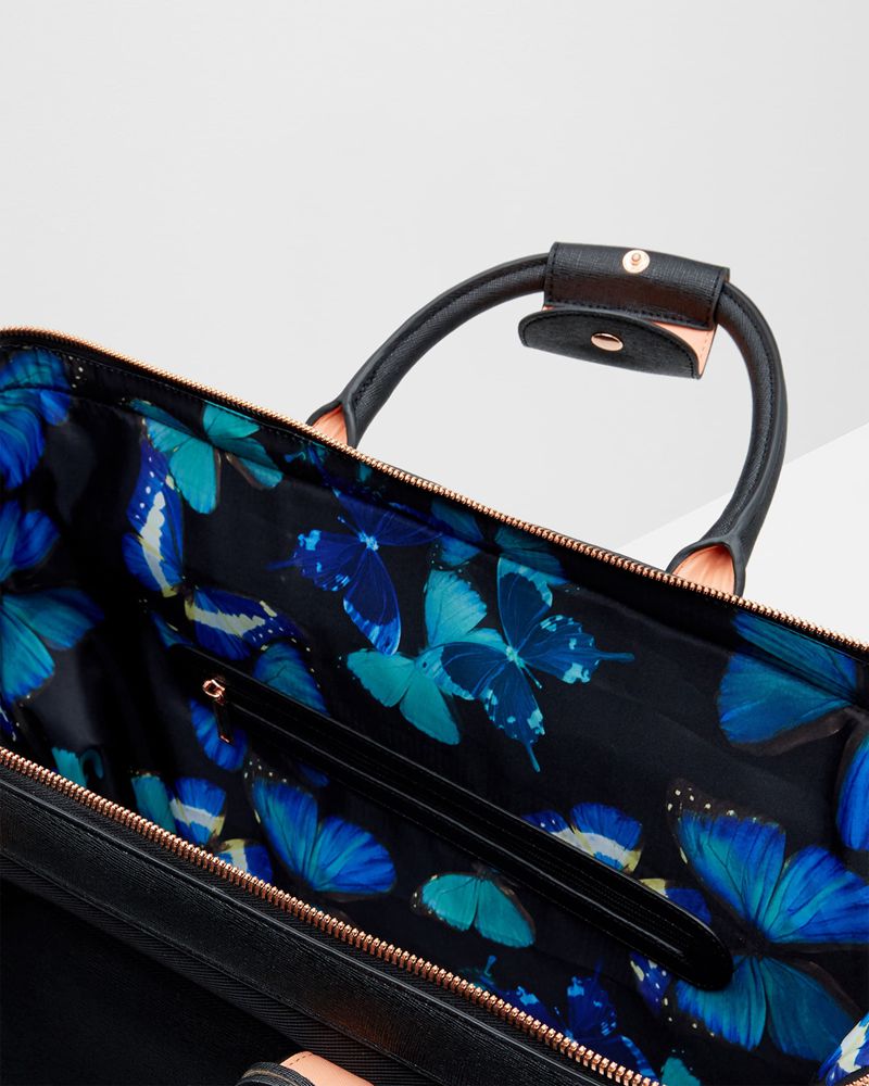 Ted Baker Immeny Tbw5008 Softside Resväskor Dam Svarta | WLM-460739