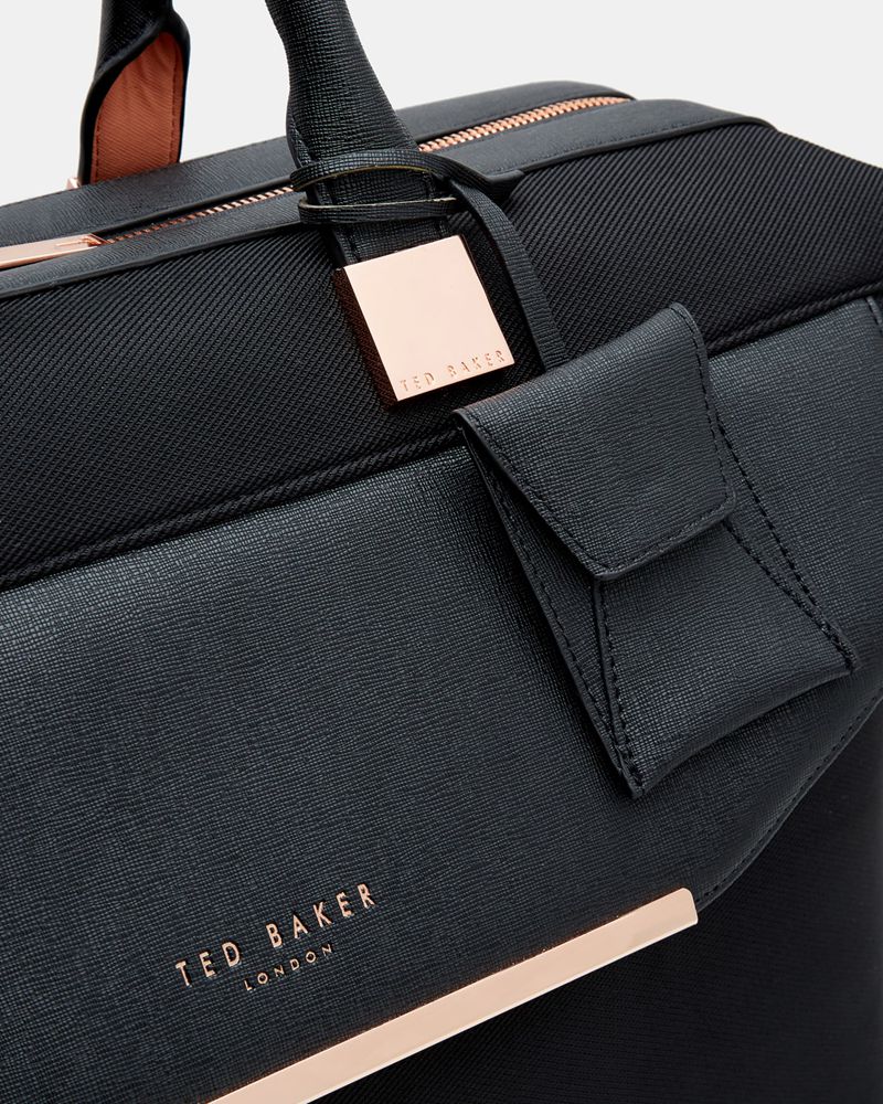 Ted Baker Immeny Tbw5008 Softside Resväskor Dam Svarta | WLM-460739