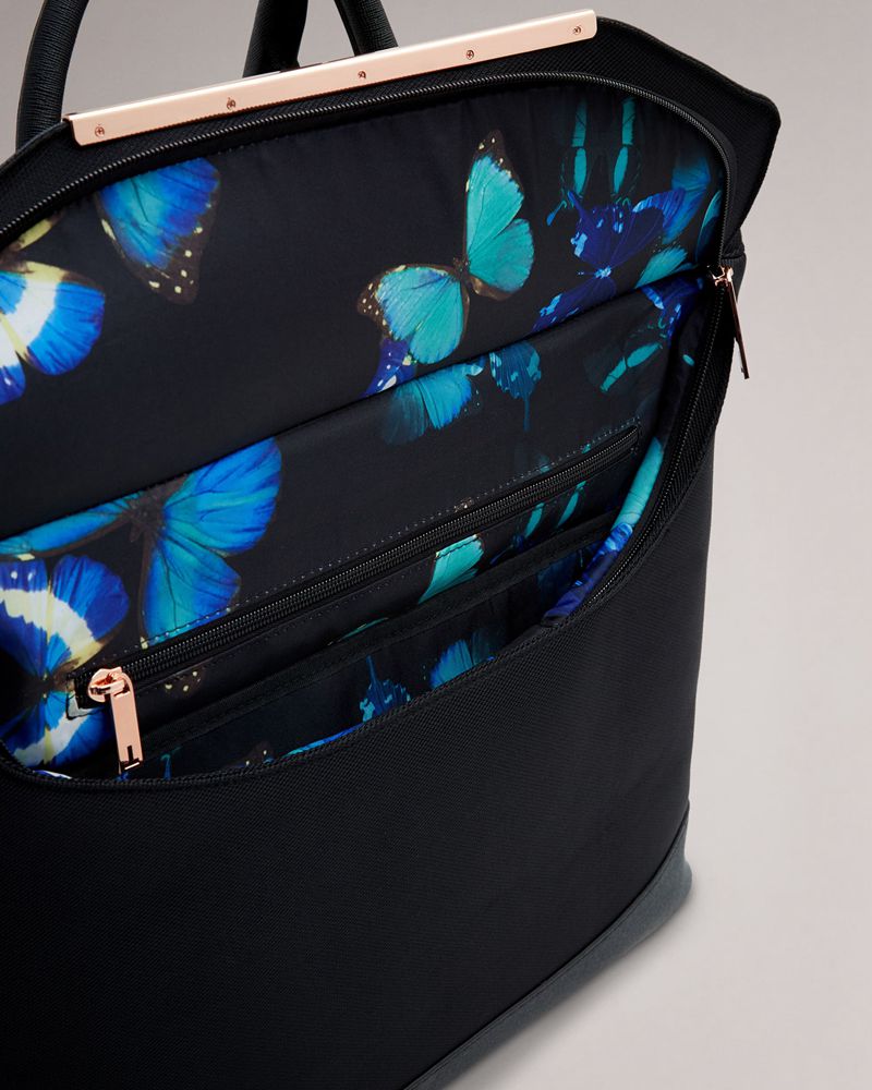 Ted Baker Immenyy Tbw5008 Softside Resväskor Dam Svarta | HXK-618945