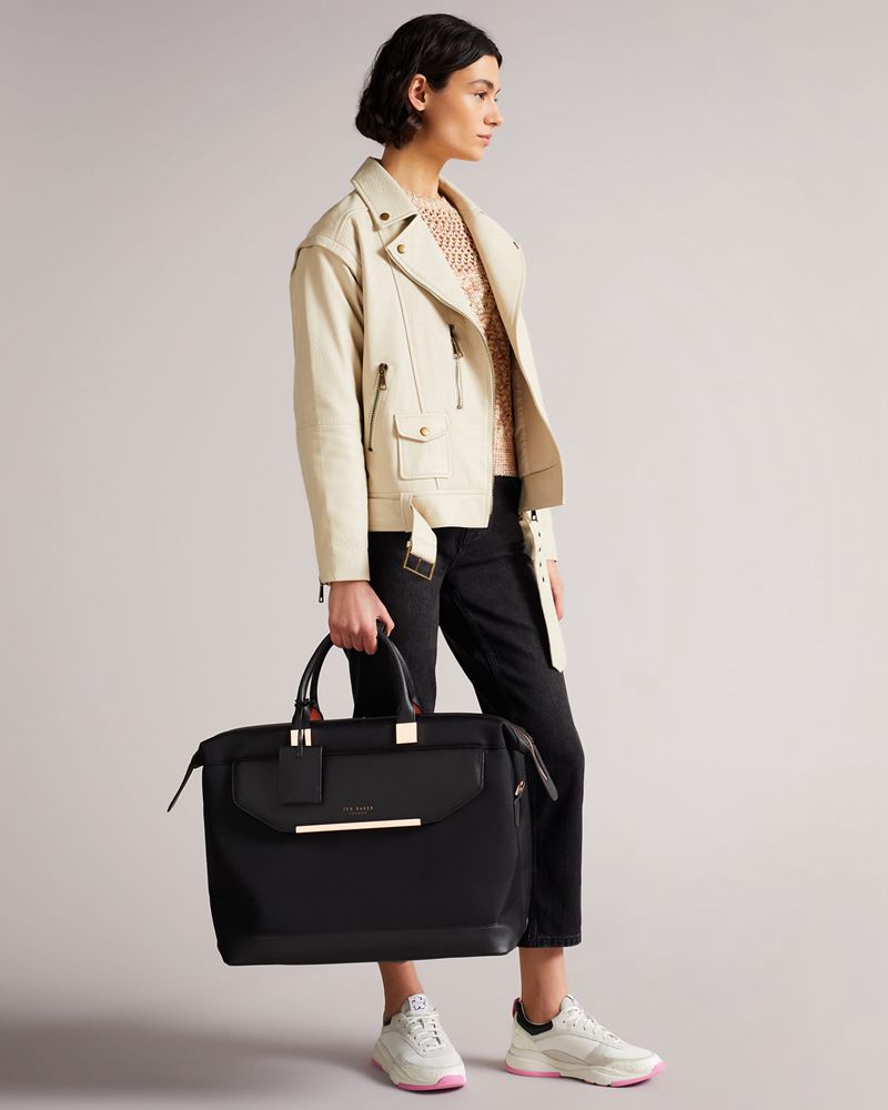 Ted Baker Immenyy Tbw5008 Softside Resväskor Dam Svarta | HXK-618945