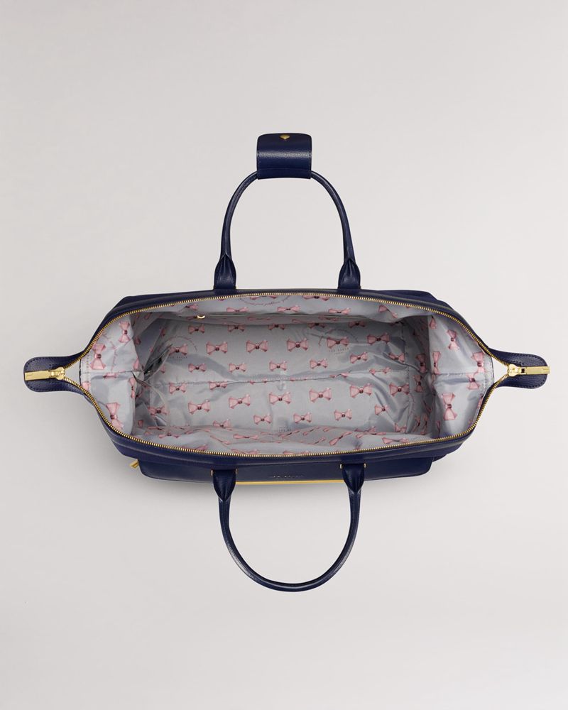 Ted Baker Immenyy Tbw5008 Softside Resväskor Dam Marinblå | NYP-649810